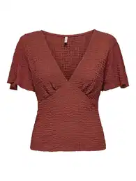 Bluza 'KATIE' hrđavo crvena