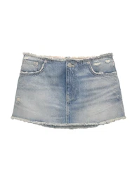 Sukně modrá džínovina / světlemodrá