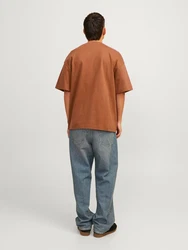 JACK & JONES T-Shirt 'JJEUrban Edge' Karamell