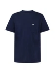 GAP T-Shirt navy/weiß