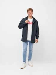 Derbe Funktionsjacke Passby petrol/knallrot/wei