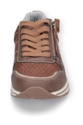 Dockers by Gerli Schnürschuh Sneaker hellbeige / braun / schwarz