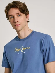Pepe Jeans T-Shirt Eggo blau/gelb/wei