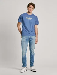 Pepe Jeans T-Shirt Eggo blau/gelb/wei