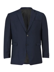 Jack & Jones Plus Sakko Solaris blau/dunkelblau