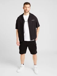 Jordan T-Shirt 'Air' schwarz/weiß