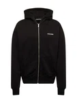 Pegador Sweatjacke Logo Oversized Zip Hoodie schwarz