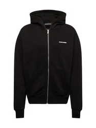 Pegador Sweatjacke Logo Oversized Zip Hoodie schwarz