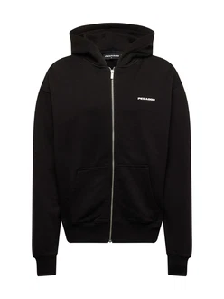 Pegador Sweatjacke Logo Oversized Zip Hoodie schwarz