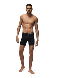 Jordan Boxershorts FLIGHT Cotton Core Boxer Briefs schwarz/weiß