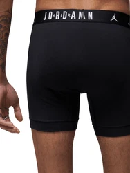 Jordan Boxershorts FLIGHT Cotton Core Boxer Briefs schwarz/weiß