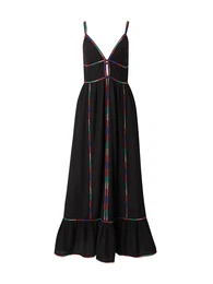 Šaty modrá / zelená / červená / černá