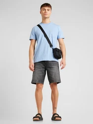 GAP T-Shirt hellblau/weiß