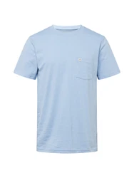 GAP T-Shirt hellblau/weiß