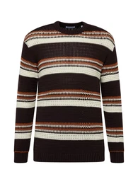 Pullover karamell / hellbraun / dunkelbraun / offwhite
