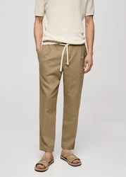 MANGO MAN Hose 'Romelino' khaki