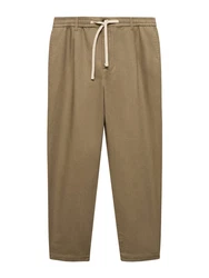 MANGO MAN Hose 'Romelino' khaki