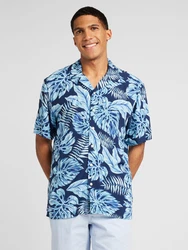 Key Largo Hemd MSH BELIZE navy/hellblau/offwhite