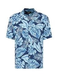 Key Largo Hemd MSH BELIZE navy/hellblau/offwhite