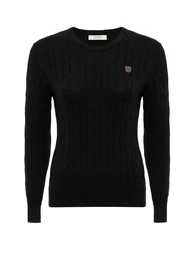 Svetr hnědá / černá