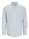 JACK & JONES Hemd 'JJEOxford' dunkelblau / wei