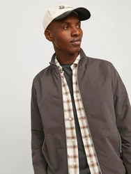 Jack & Jones Blouson JJERUSH HARRINGTON BOMBER NOOS Dunkelbraun/Braun/Khaki/Grau/Dunkelgrau/Dunkelbraun/Braun/Khaki/Grau/Dunkelgrau/Dunkelbraun/Braun/Khaki/Grau/Dunkelgrau/Dunkelbraun/Braun/Khaki/Grau/Dunkelgrau