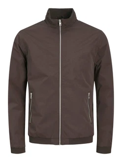 Jack & Jones Blouson JJERUSH HARRINGTON BOMBER NOOS Dunkelbraun/Braun/Khaki/Grau/Dunkelgrau/Dunkelbraun/Braun/Khaki/Grau/Dunkelgrau/Dunkelbraun/Braun/Khaki/Grau/Dunkelgrau/Dunkelbraun/Braun/Khaki/Grau/Dunkelgrau