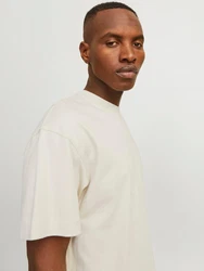 JACK & JONES T-Shirt 'JJEUrban Edge' greige