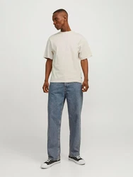 JACK & JONES T-Shirt 'JJEUrban Edge' greige