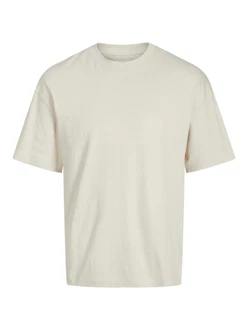 JACK & JONES T-Shirt 'JJEUrban Edge' greige