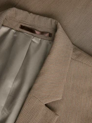 JACK & JONES Sakko 'JPRBUSHWICK HARRY' taupe/schwarz
