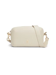 TOMMY HILFIGER Torba preko ramena 'Chic' svijetlobež / zlatna