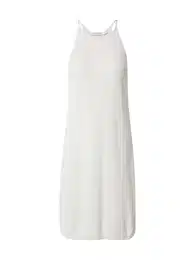 Jeans Úpletové šaty offwhite