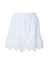 Sukně 'BONDI' světlemodrá / bílá