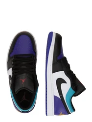 Jordan Sneaker 'Air Jordan 1' indigo/aqua/schwarz/weiß