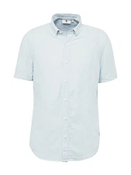 Garcia Hemd Kurzarm hellblau