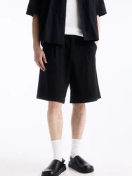 Pull&Bear Shorts schwarz