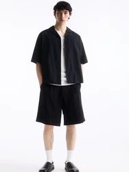Pull&Bear Shorts schwarz