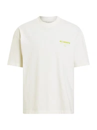 T-Shirt 'ACCESS' schilf / wei