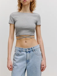 Tričko 'River' šedá