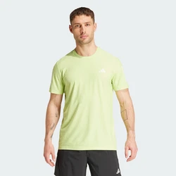 ADIDAS PERFORMANCE Funktionsshirt Own the Run limette/weiß