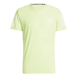 Funktionsshirt 'Own The Run' limette / wei