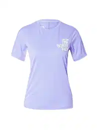 Tehnička sportska majica 'SUNRISER' pastelno žuta / lila / svijetloljubičasta / bijela