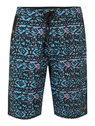 Badeshorts 'HYPERFREAK TRVLR ENDURO KA 21 ' blau / grau / pink / schwarz