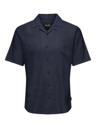 Only & Sons Hemd 'Caiden' navy
