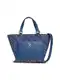 TOMMY HILFIGER Ručna torbica  plava / crna / bijela