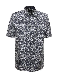 Hemd 'Tavaro' navy / wei