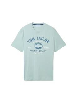 TOM TAILOR T-Shirt mit Logo-Print TOM TAILOR T-Shirt mit Logo-Print