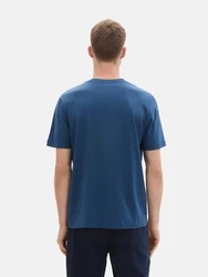 TOM TAILOR T-Shirt marine/hellblau/weiß