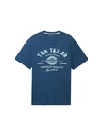 TOM TAILOR T-Shirt marine/hellblau/weiß